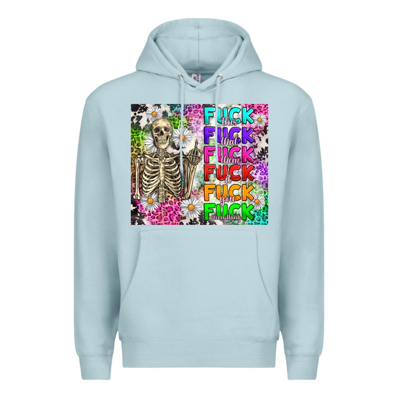 Fuck This Fuck That Premium Hoodie by RanaPortraitStore | Teevron