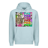 Blue Mist fuck this fuck that Premium Hoodie - RanaPortraitStore