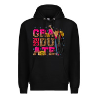 Black graduate 2023 Premium Hoodie - RanaPortraitStore