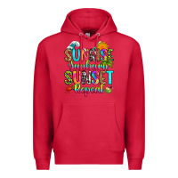 Cardinal sunrise sunburn sunset repeat Premium Hoodie - RanaPortraitStore