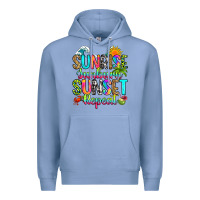 Colony Blue sunrise sunburn sunset repeat Premium Hoodie - RanaPortraitStore