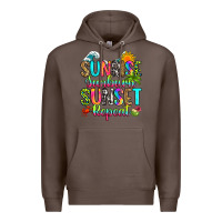 Coffee sunrise sunburn sunset repeat Premium Hoodie - RanaPortraitStore