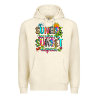 Sandshell sunrise sunburn sunset repeat Premium Hoodie - RanaPortraitStore