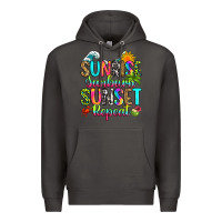 Smoke sunrise sunburn sunset repeat Premium Hoodie - RanaPortraitStore