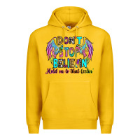 Lemon don't stop believin' hold on to that feelin' Premium Hoodie - RanaPortraitStore
