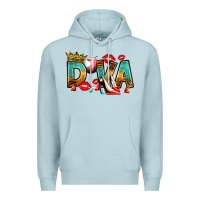 Blue Mist diva Premium Hoodie - RanaPortraitStore