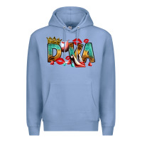 Colony Blue diva Premium Hoodie - RanaPortraitStore