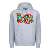 Heather Grey diva Premium Hoodie - RanaPortraitStore