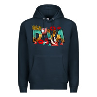 Navy diva Premium Hoodie - RanaPortraitStore