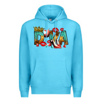 Ocean Blue diva Premium Hoodie - RanaPortraitStore