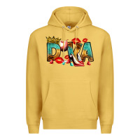 Antique Gold diva Premium Hoodie - RanaPortraitStore