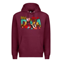 Burgundy diva Premium Hoodie - RanaPortraitStore