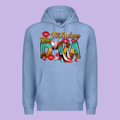 Premium Hoodie birthday diva