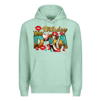 Seafoam birthday diva Premium Hoodie - RanaPortraitStore