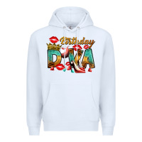 White birthday diva Premium Hoodie - RanaPortraitStore