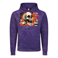 Cloud Purple firefighter skull Vintage Hoodie - AdoDesignShop