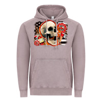 Vintage Zinc firefighter skull Vintage Hoodie - AdoDesignShop