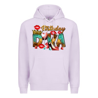 Lilac birthday diva Premium Hoodie - RanaPortraitStore