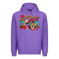 Purple birthday diva Premium Hoodie - RanaPortraitStore