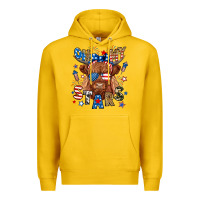 Lemon oh my stars highland cow Premium Hoodie - RanaPortraitStore