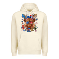 Sandshell oh my stars highland cow Premium Hoodie - RanaPortraitStore
