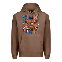Chestnut oh my stars highland cow Premium Hoodie - RanaPortraitStore