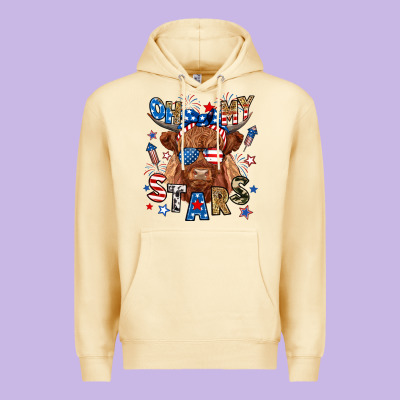 Premium Hoodie oh my stars highland cow