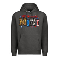 Charcoal Heather all american mini Premium Hoodie - RanaPortraitStore
