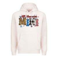 Pale Pink all american mini Premium Hoodie - RanaPortraitStore