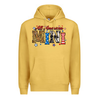 Antique Gold all american mini Premium Hoodie - RanaPortraitStore