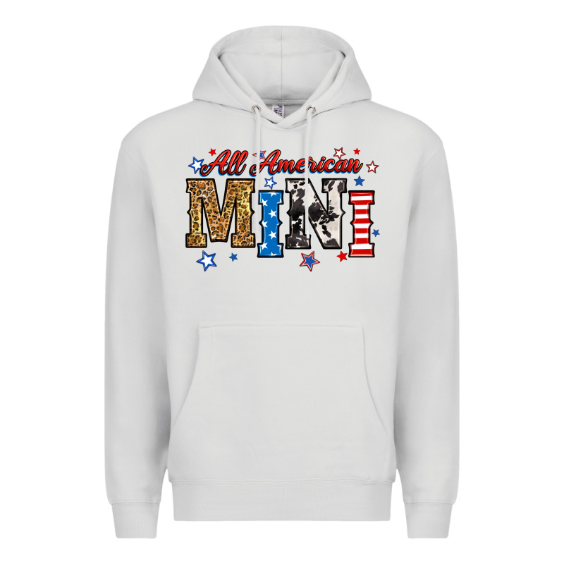 All American Mini Premium Hoodie by RanaPortraitStore | Teevron