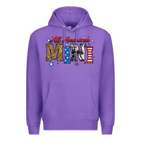 Purple all american mini Premium Hoodie - RanaPortraitStore