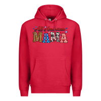Cardinal all american mama Premium Hoodie - RanaPortraitStore