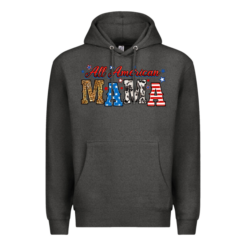 All American Mama Premium Hoodie by RanaPortraitStore | Teevron