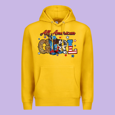 Premium Hoodie all american girl
