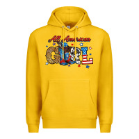 Lemon all american girl Premium Hoodie - RanaPortraitStore