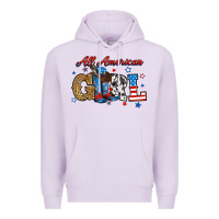 Lilac all american girl Premium Hoodie - RanaPortraitStore