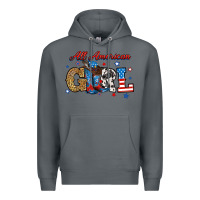 Rock all american girl Premium Hoodie - RanaPortraitStore