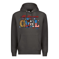 Smoke all american girl Premium Hoodie - RanaPortraitStore