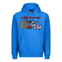 True Royal all american girl Premium Hoodie - RanaPortraitStore