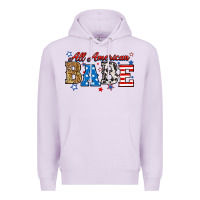 Lilac all american babe Premium Hoodie - RanaPortraitStore