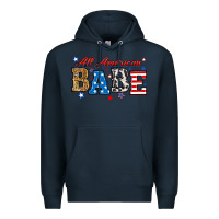 Navy all american babe Premium Hoodie - RanaPortraitStore