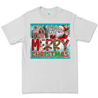 Dove Grey merry Christmas Premium Tee - CowhideDigitalArt