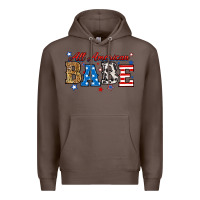 Coffee all american babe Premium Hoodie - RanaPortraitStore