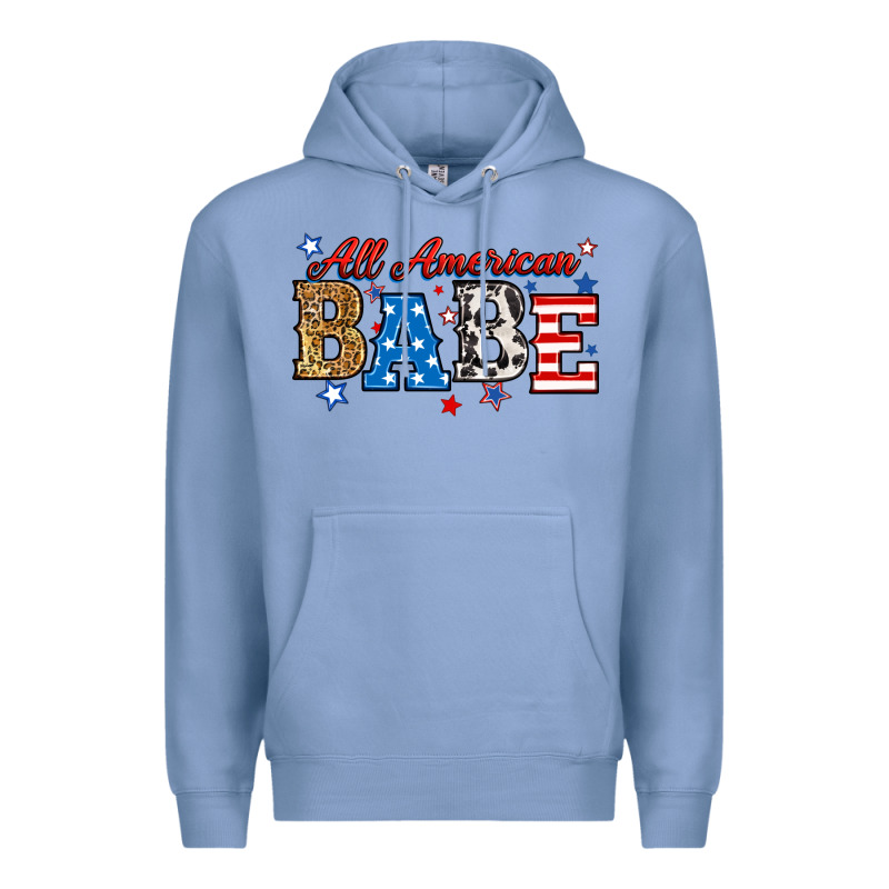 All American Babe Premium Hoodie by RanaPortraitStore | Teevron