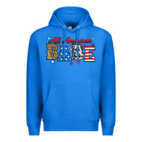 True Royal all american babe Premium Hoodie - RanaPortraitStore
