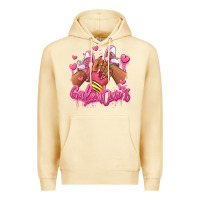 Pina Colada galentines afro girl sneakers Premium Hoodie - RanaPortraitStore
