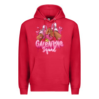 Cardinal galentine squad afro girl sneakers Premium Hoodie - RanaPortraitStore