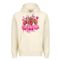 Sandshell galentine squad afro girl sneakers Premium Hoodie - RanaPortraitStore