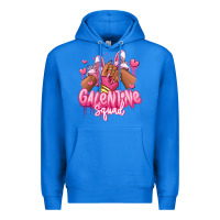 True Royal galentine squad afro girl sneakers Premium Hoodie - RanaPortraitStore